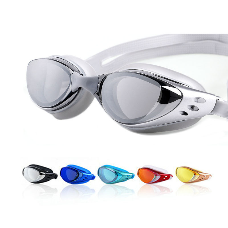 Swim Goggles Anti Fog Uv - الكهربائي قصر النظر-1 ~-10 نظارات السباحة