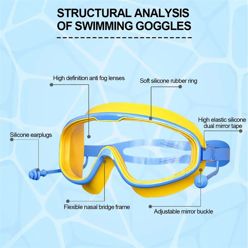نظارات سباحة احترافية مضادة لل - مراجعة Swim Goggles Anti Fog Uv وسعره