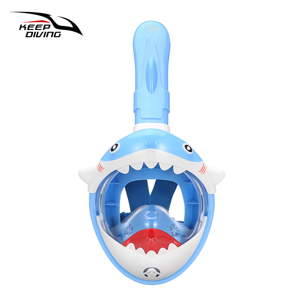 2025 صيف جديد الكرتون قناع الغ - مراجعة Snorkel Mask Full Face وسعره