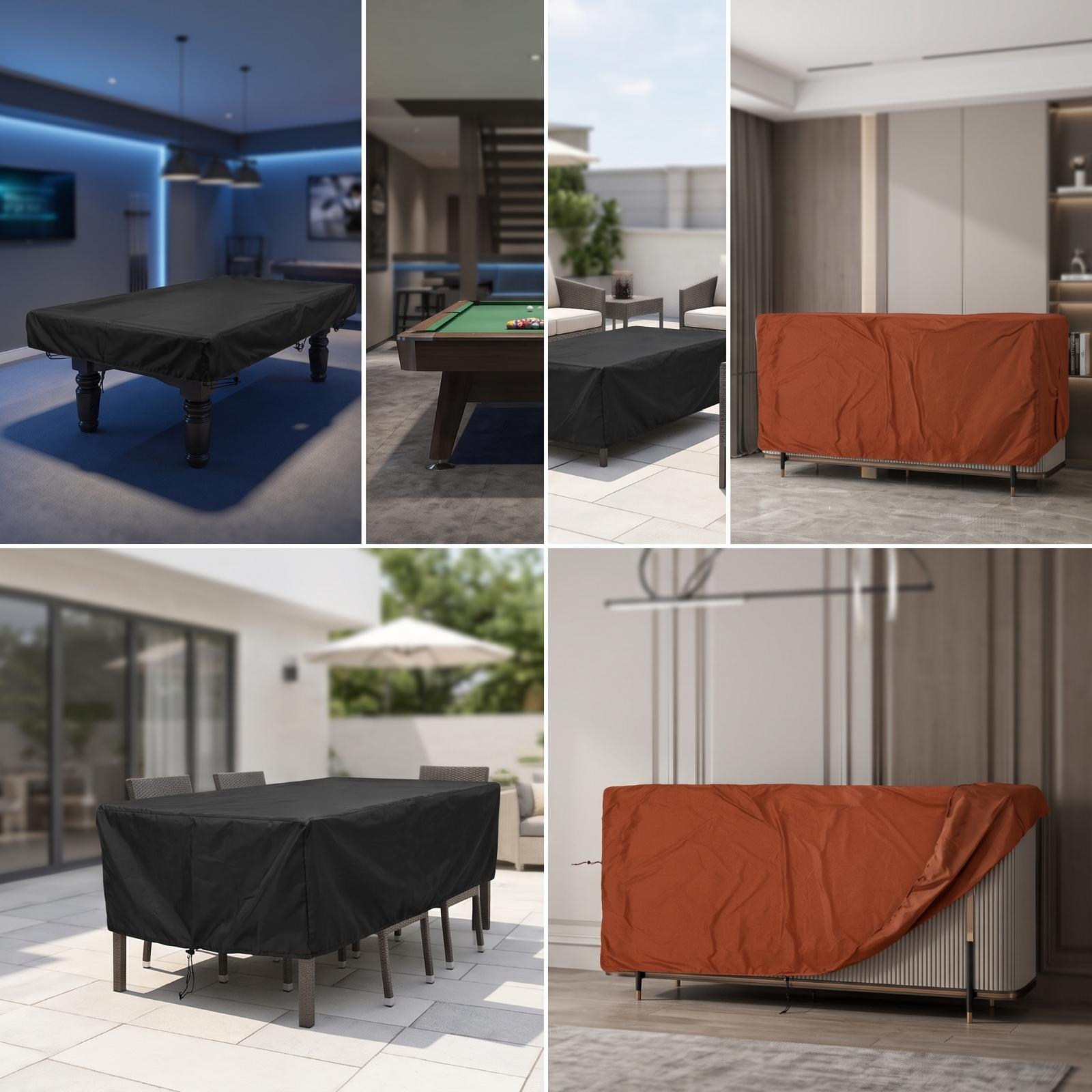 غطاء مقاوم للماء لطاولة البليا - مراجعة Pool Cover Waterproof وسعره