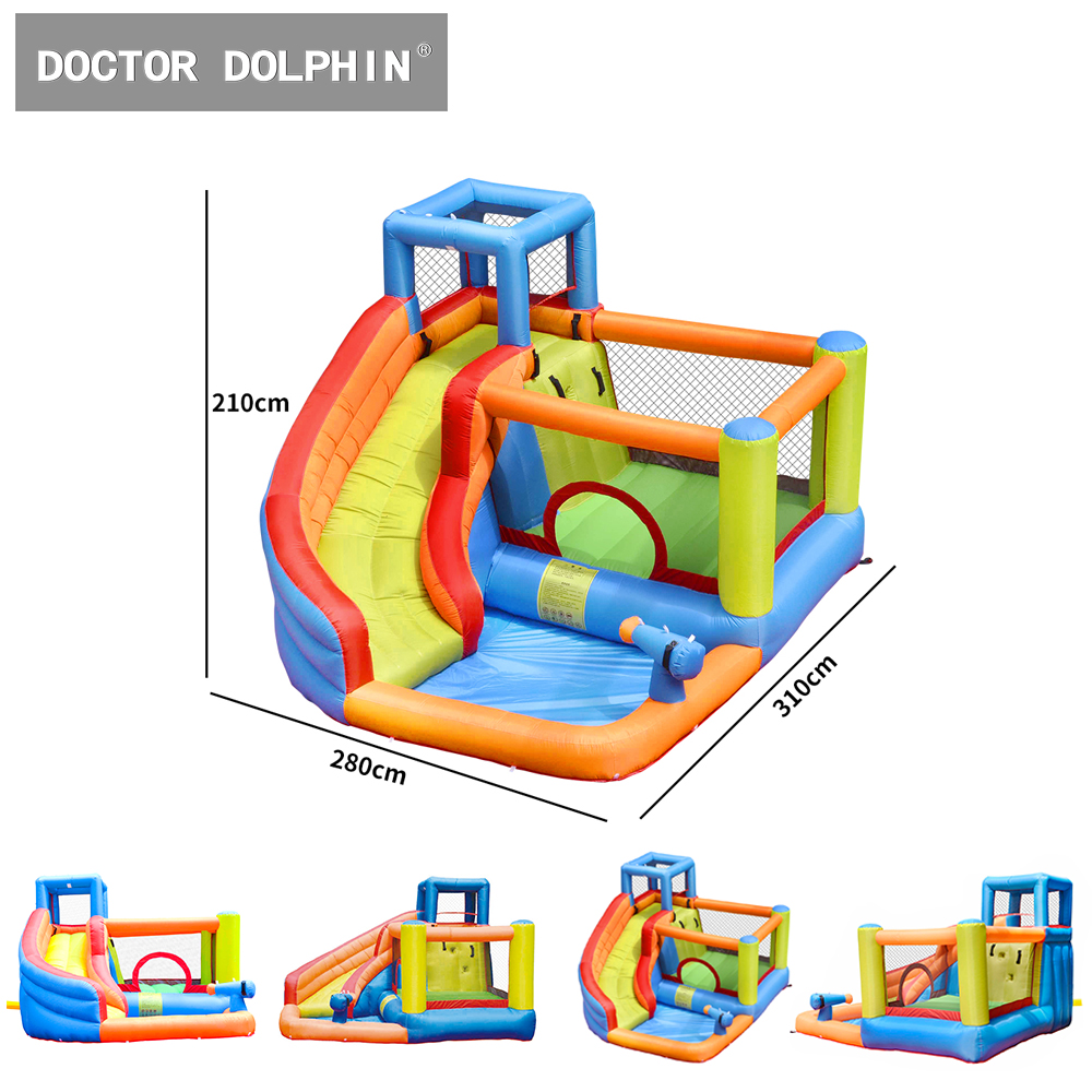 بيت قفز قابل للنفخ مخصص للاستخ - مراجعة Water Slide Inflatable وسعره