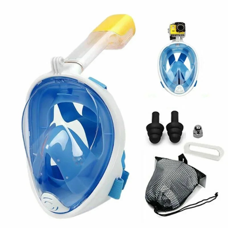 قناع غوص كامل للوجه، من النوع  - مراجعة Snorkel Mask Full Face وسعره