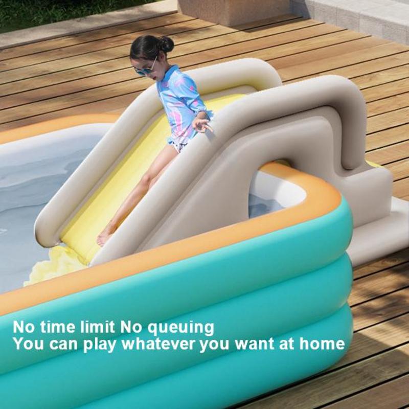قابل للنفخ ماء منزلق أطفال سبا - مراجعة Water Slide Inflatable وسعره