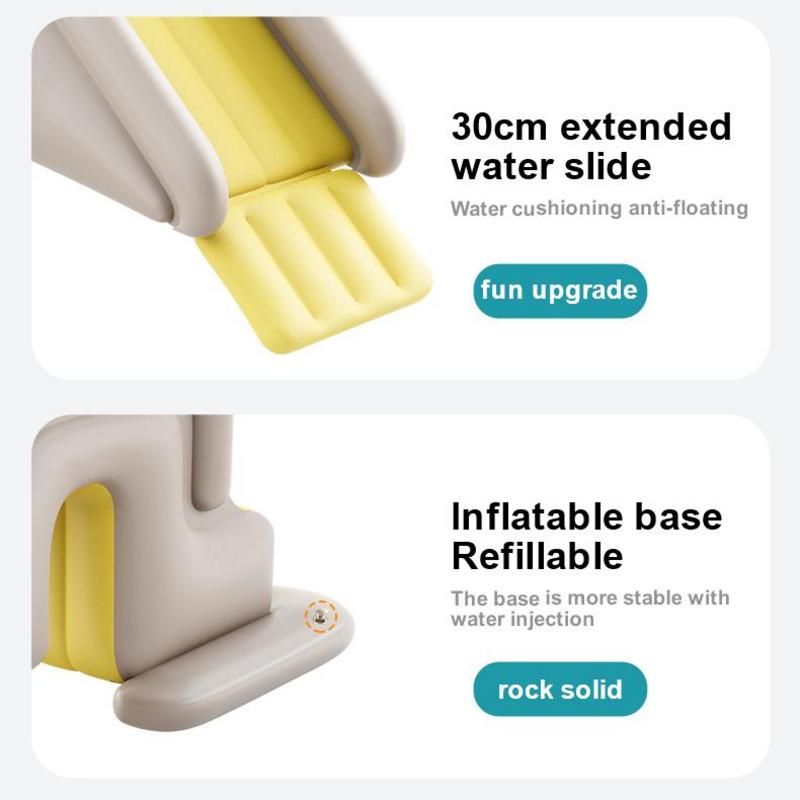 قابل للنفخ ماء منزلق أطفال سبا - مراجعة Water Slide Inflatable وسعره