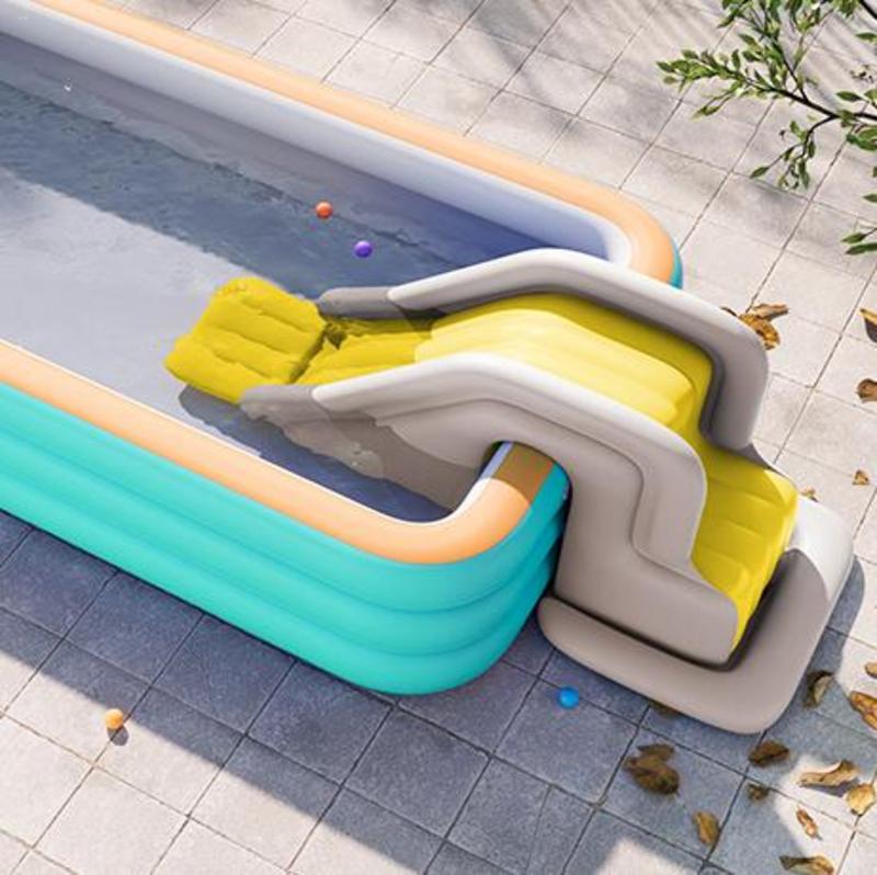 قابل للنفخ ماء منزلق أطفال سبا - مراجعة Water Slide Inflatable وسعره