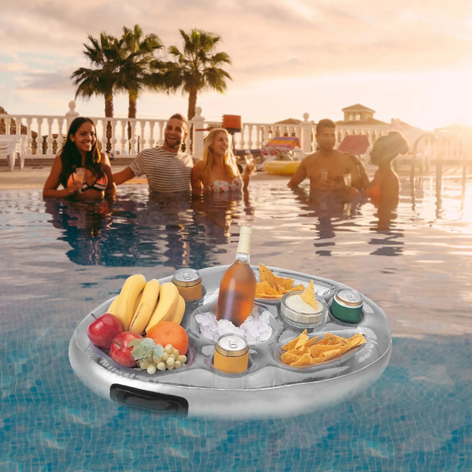 الصيف حفلة دلو حامل الكأس Iata - مراجعة Pool Lounger Inflatable وسعره