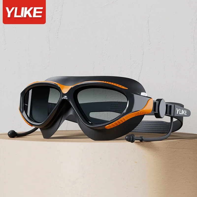 نظارات سباحة احترافية كبيرة ال - مراجعة Swim Goggles Anti Fog Uv وسعره
