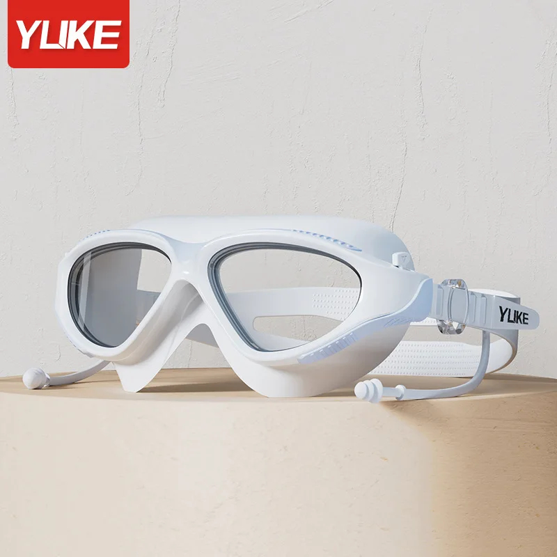 نظارات سباحة احترافية كبيرة ال - مراجعة Swim Goggles Anti Fog Uv وسعره