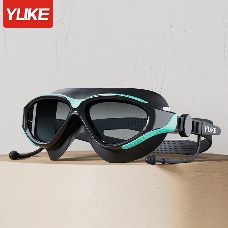 نظارات سباحة احترافية كبيرة ال - مراجعة Swim Goggles Anti Fog Uv وسعره