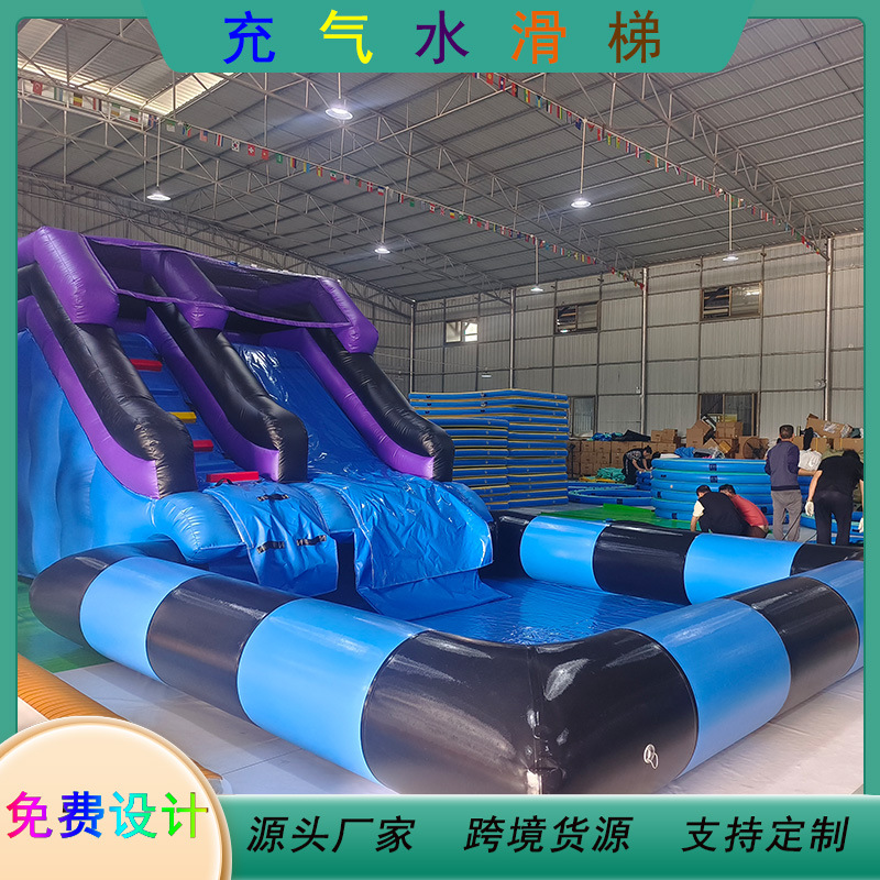 مخصص مبيعات المصنع مباشرة بولي - مراجعة Water Slide Inflatable وسعره