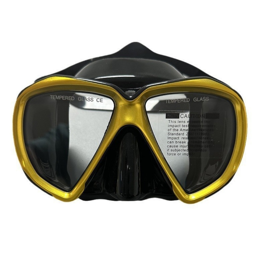 نظارات غوص من السيليكون بإطار  - مراجعة Snorkel Mask Full Face وسعره