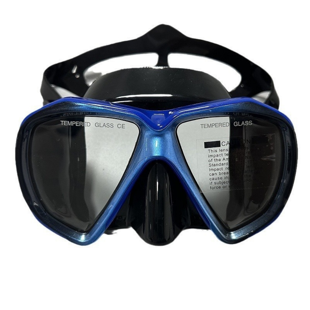 نظارات غوص من السيليكون بإطار  - مراجعة Snorkel Mask Full Face وسعره