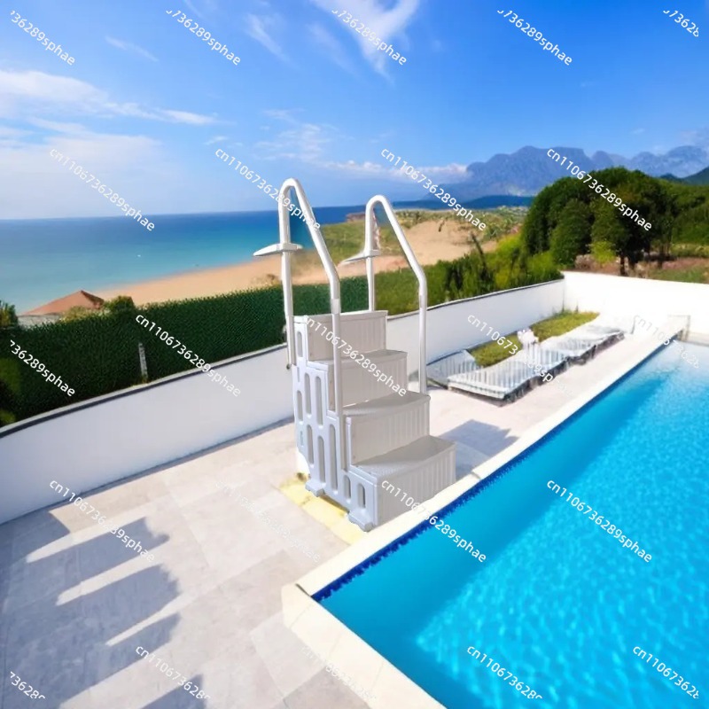 سلم بلاستيكي لحمام السباحة فوق - مراجعة Pool Ladder Above Ground وسعره