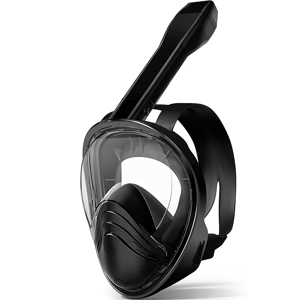 قناع غطس جديد كامل الوجه مع نظ - مراجعة Snorkel Mask Full Face وسعره