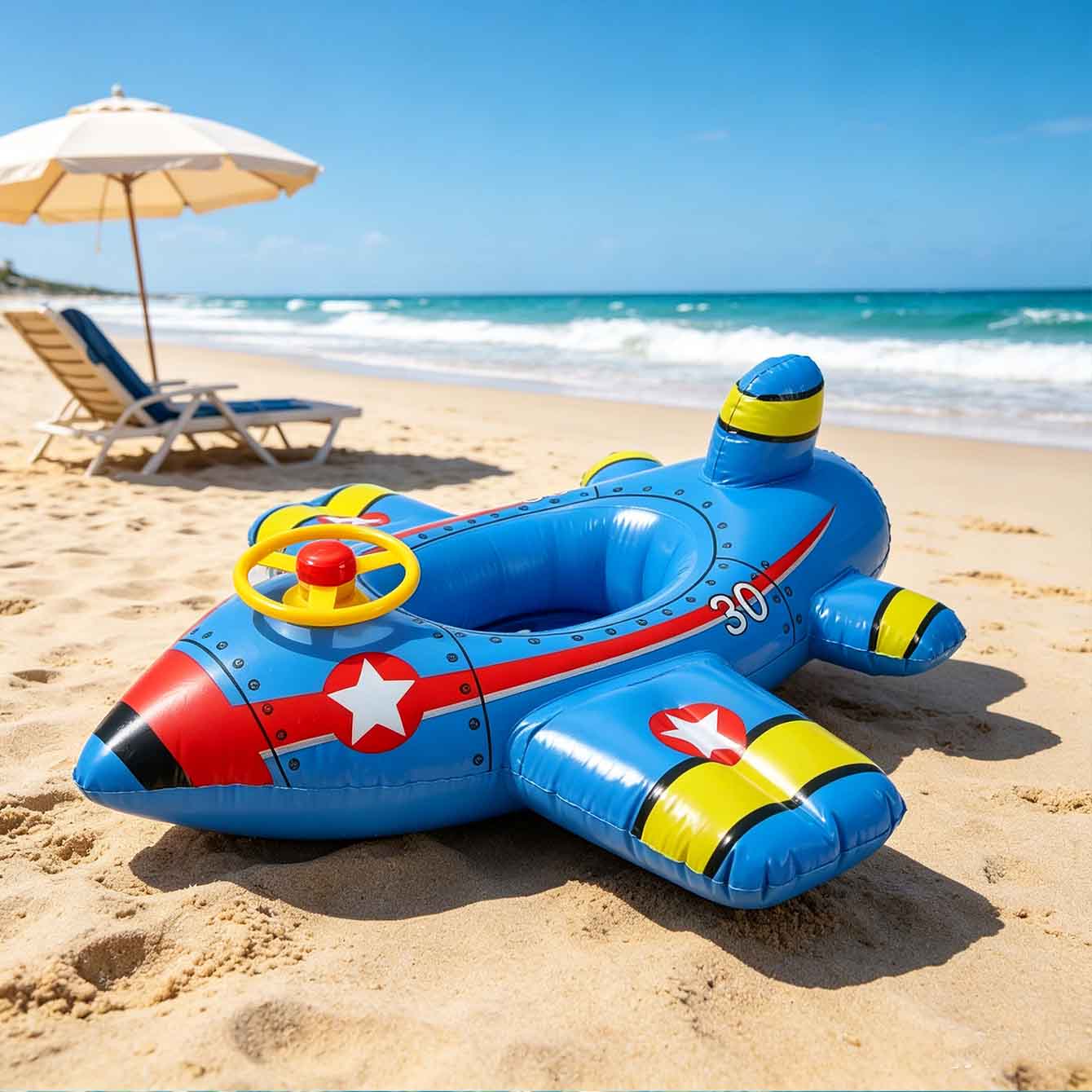 1 قطعة عوامة سباحة قابلة للنفخ - مراجعة Pool Float Ring Inflatable وسعره