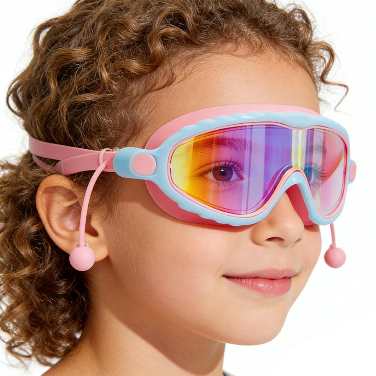 نظارات سباحة للأطفال مضادة للض - مراجعة Swim Goggles Anti Fog Uv وسعره