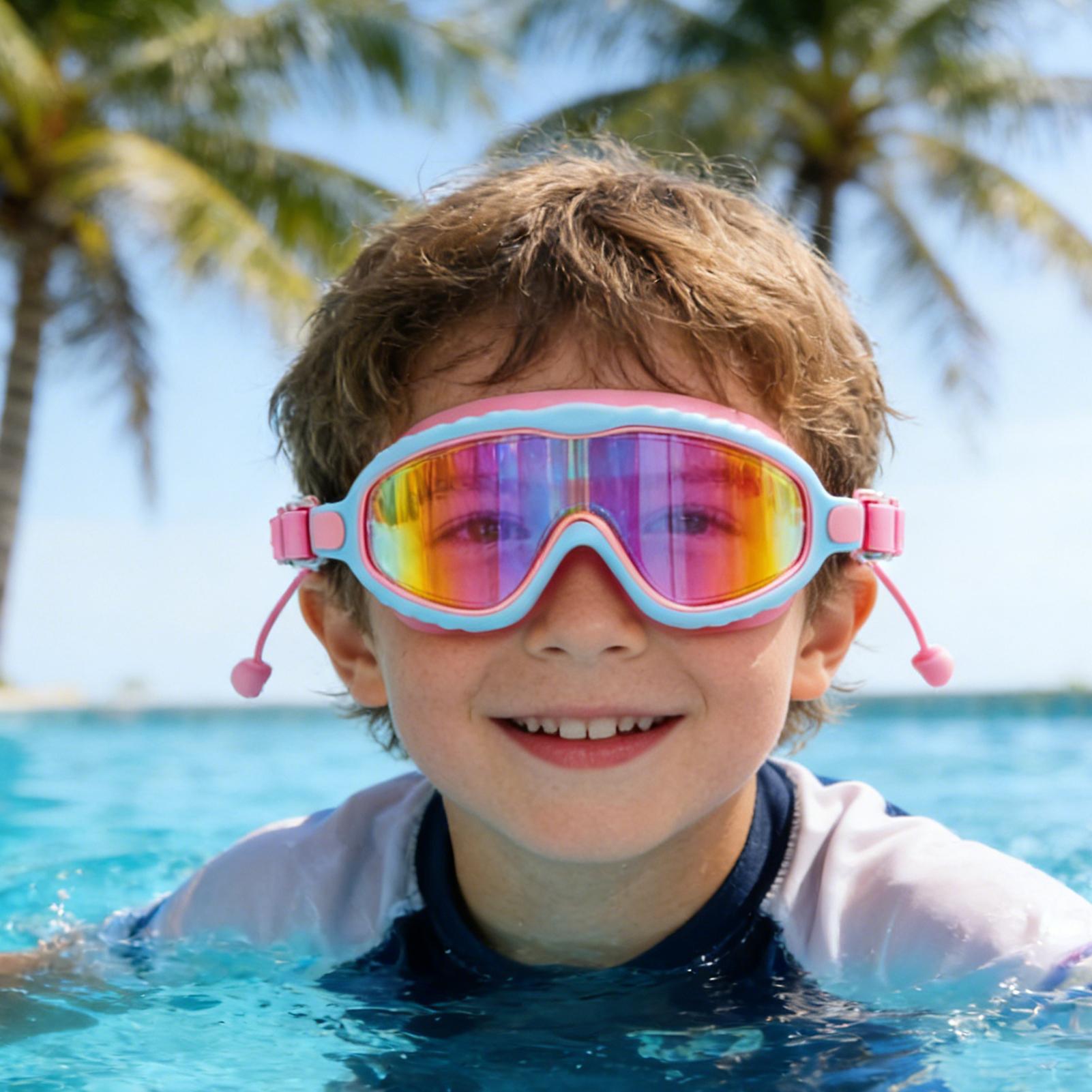 نظارات سباحة للأطفال مضادة للض - مراجعة Swim Goggles Anti Fog Uv وسعره