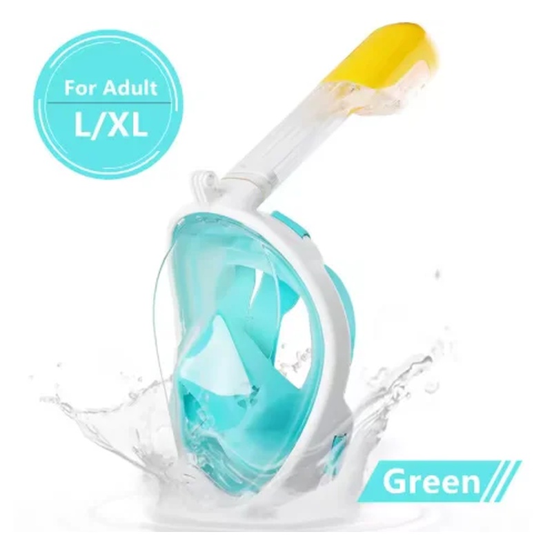 قناع غوص كامل الوجه، مقاوم للض - مراجعة Snorkel Mask Full Face وسعره