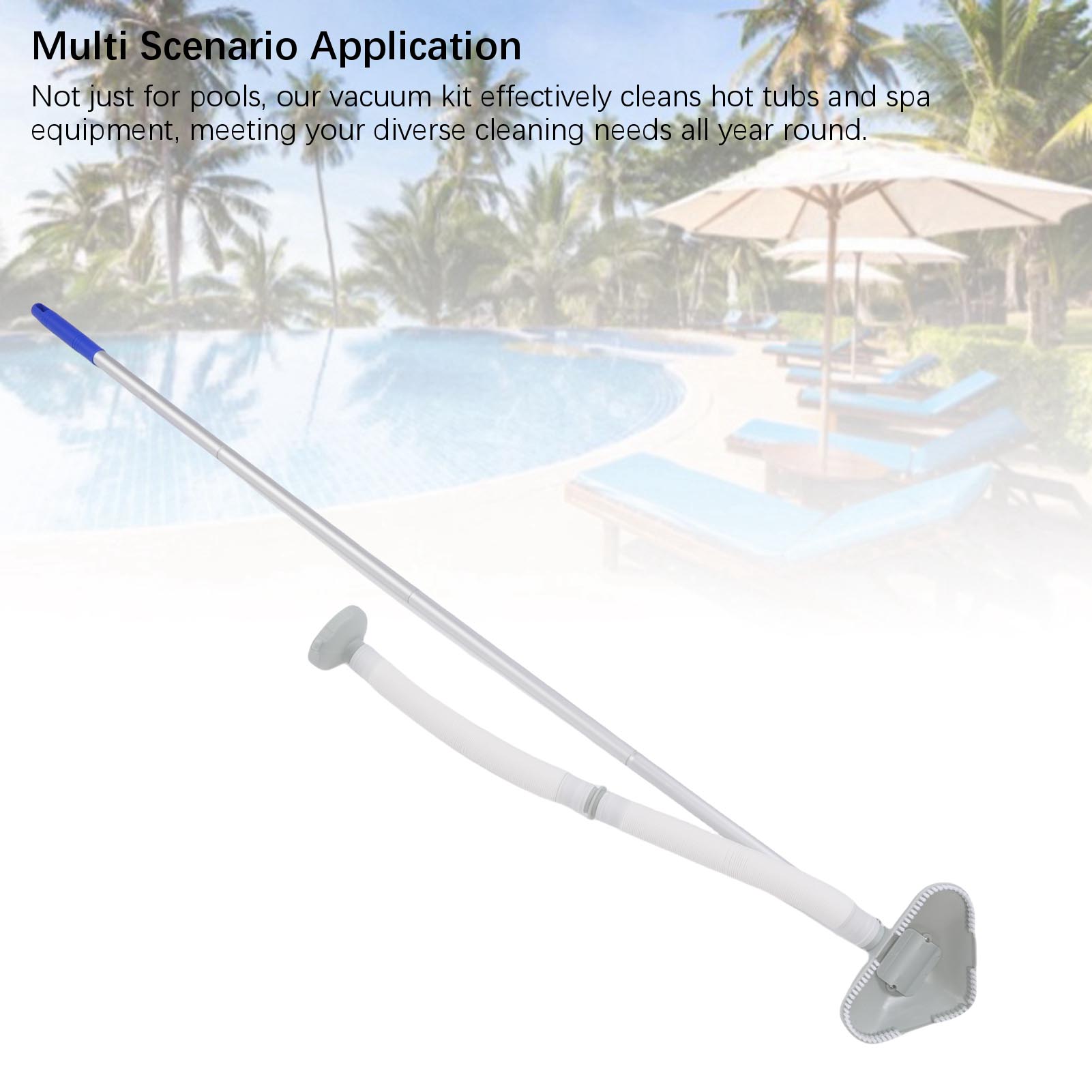 مجموعة مكنسة كهربائية يدوية لل - مراجعة Pool Vacuum Manual وسعره