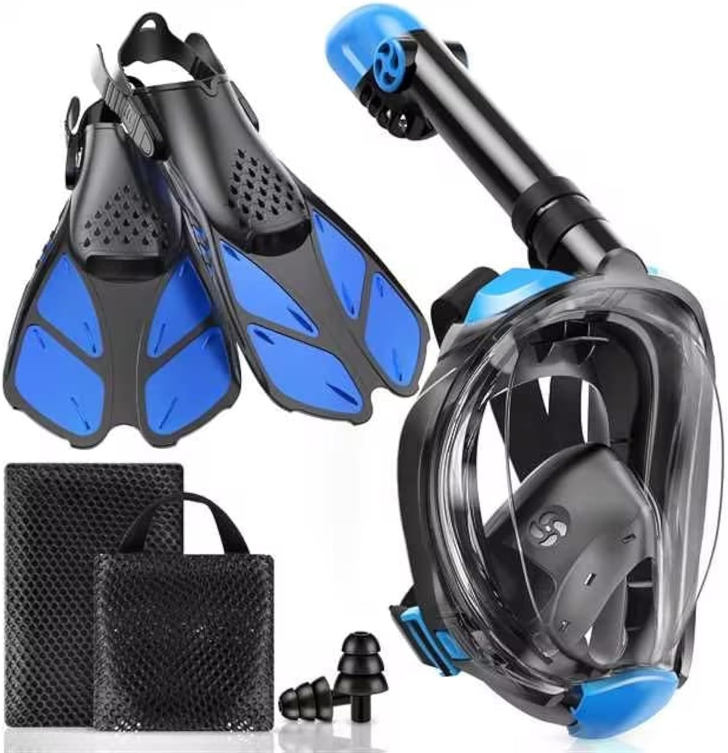 قناع غطس كامل الوجه للبالغين م - مراجعة Snorkel Mask Full Face وسعره