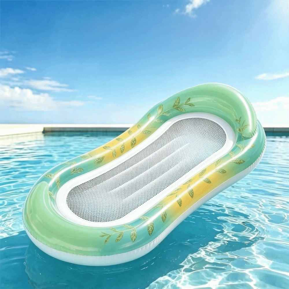 عوامة مائية قابلة للنفخ بتصميم - مراجعة Pool Lounger Inflatable وسعره